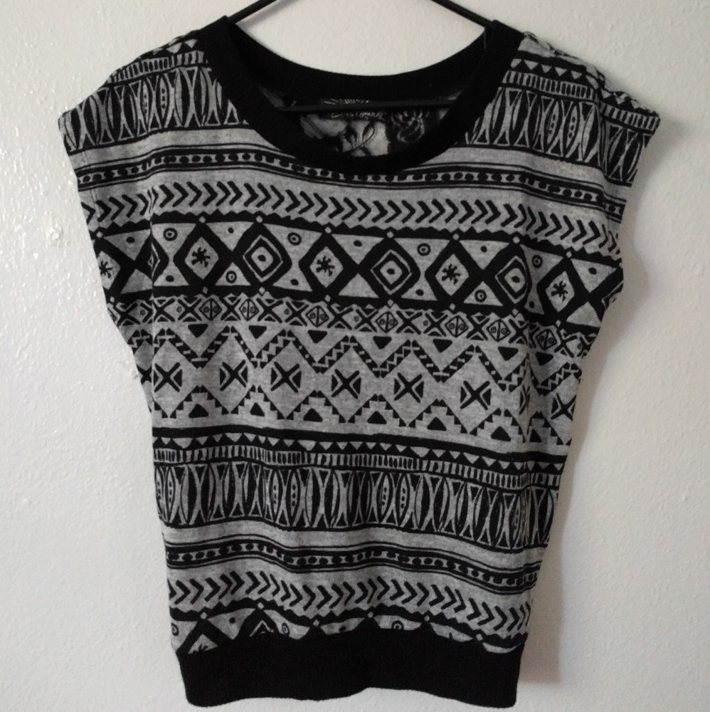 Lacey Tribal Print Top